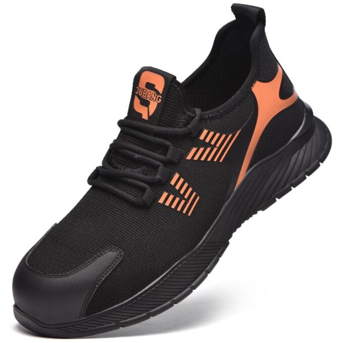 Adamant 788 Black&Orange Safety Shoes - Image 5