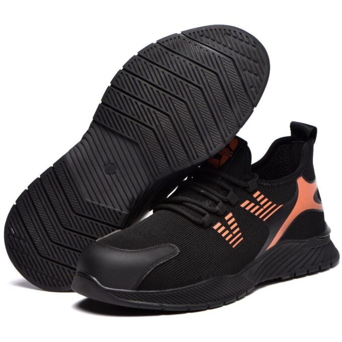 Adamant 788 Black&Orange Safety Shoes - Image 6