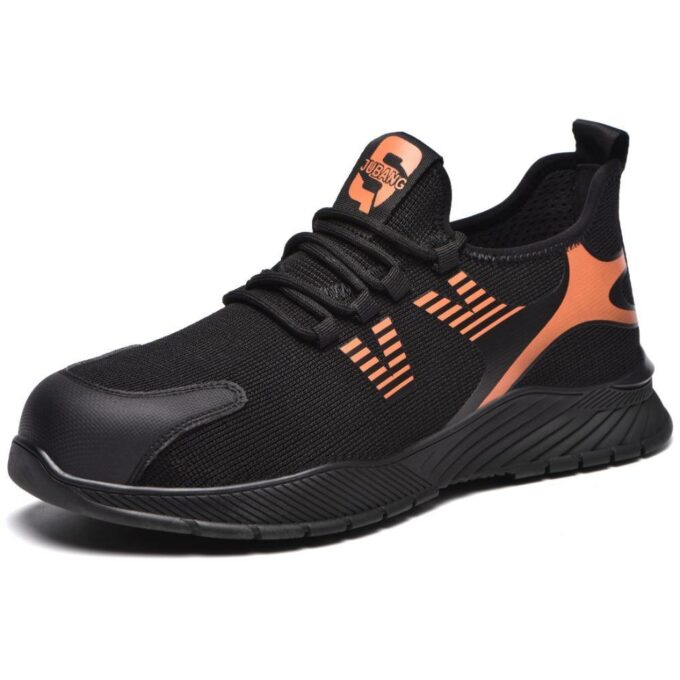 Adamant 788 Black&Orange Safety Shoes - Image 2