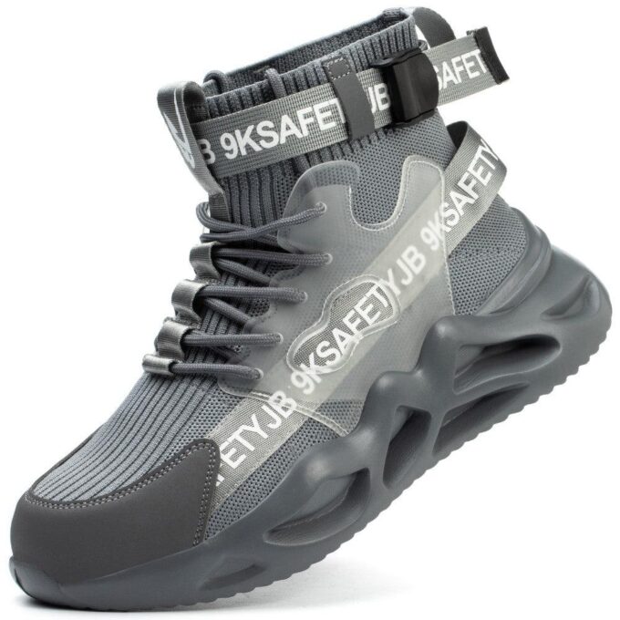 Armour 7718 Grey Safety Shoes - Image 3