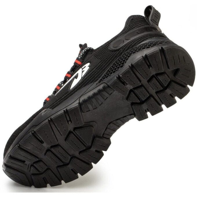 Chumboo 667 Black&Red Safety Shoes - Image 8