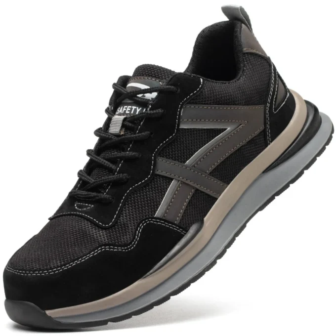 Shield 671 Black Safety Shoes - Image 3