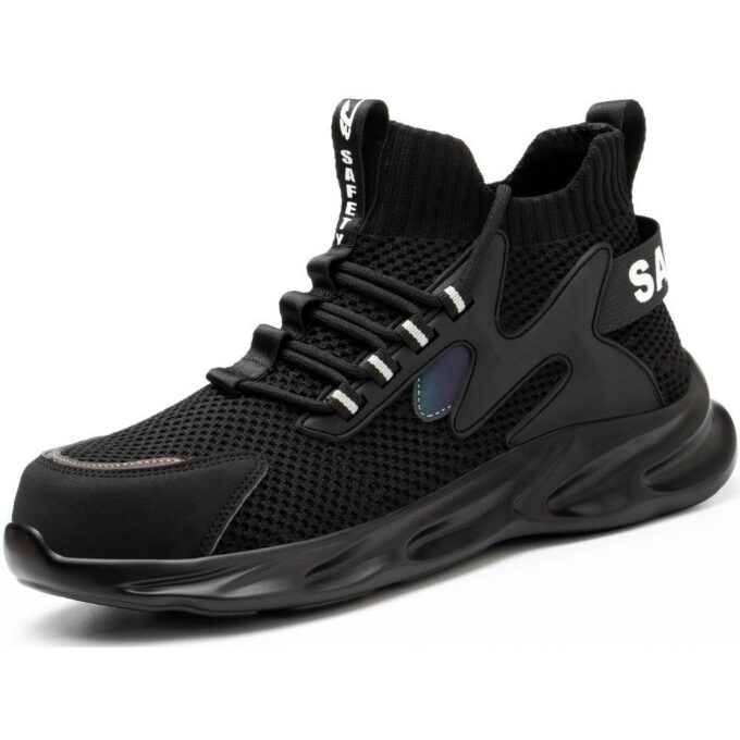 Shield 712 Black Safety Shoes - Image 2