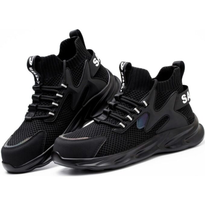 Shield 712 Black Safety Shoes - Image 8