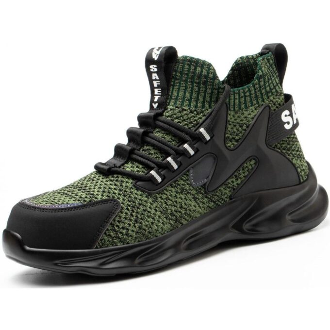 Shield 712 Green Safety Shoes - Image 2