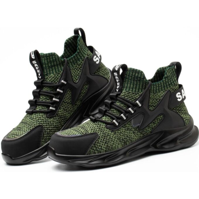 Shield 712 Green Safety Shoes - Image 4