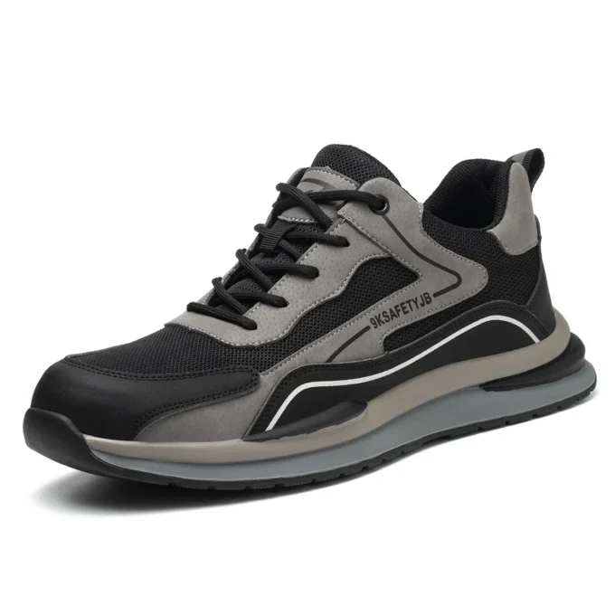 Shield 7615 Black Safety Shoes - Image 2