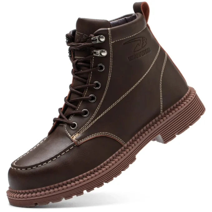 Stronghold 668 Brown Safety Shoes - Image 3