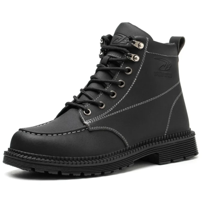 Stronghold 668 Black Safety Shoes - Image 2