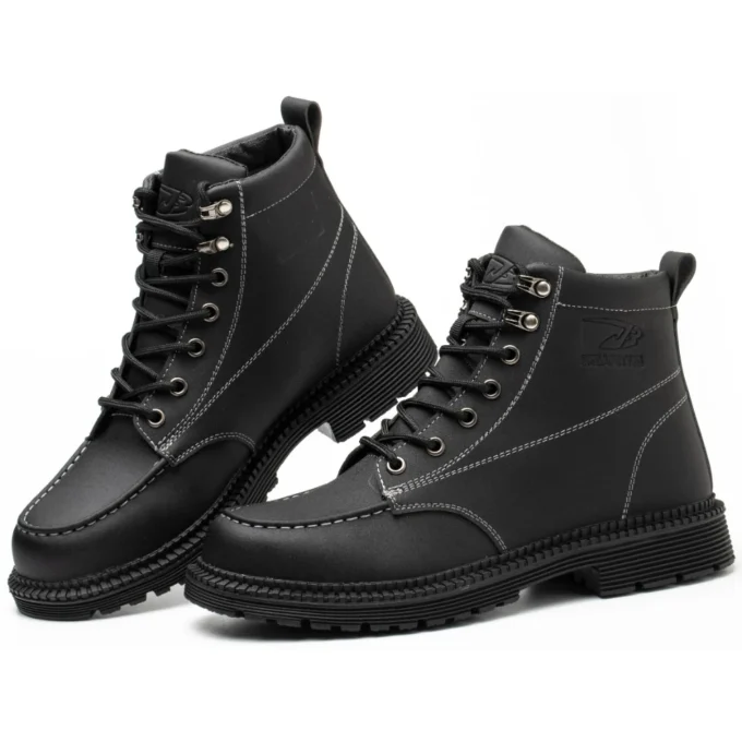 Stronghold 668 Black Safety Shoes - Image 6