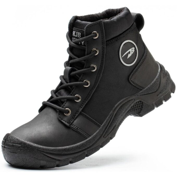 Thunder 009 Black Safety Boots - Image 3