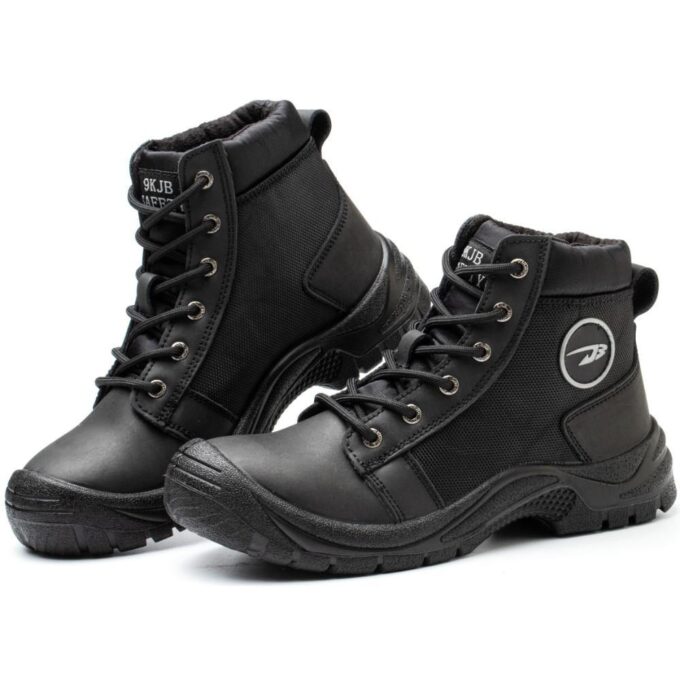 Thunder 009 Black Safety Boots - Image 4