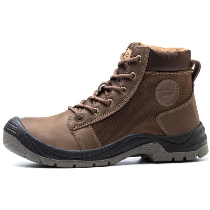 Thunder 009 Brown Safety Boots