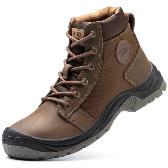 Thunder 009 Brown Safety Boots - Image 3