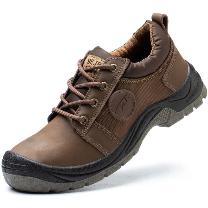 Thunder 010 Brown Safety Shoes - Image 3