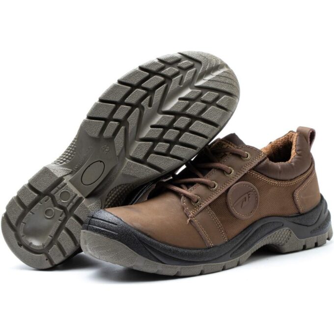 Thunder 010 Brown Safety Shoes - Image 8