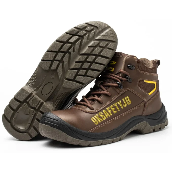 Thunder 013 Brown Safety Boots - Image 8