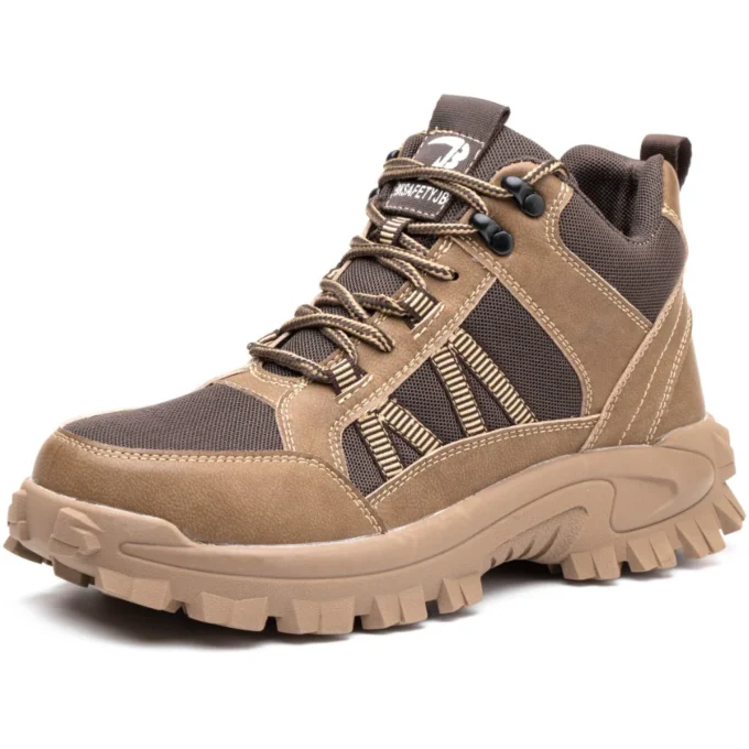 Zeal 665 Brown Safety Boots - Image 2