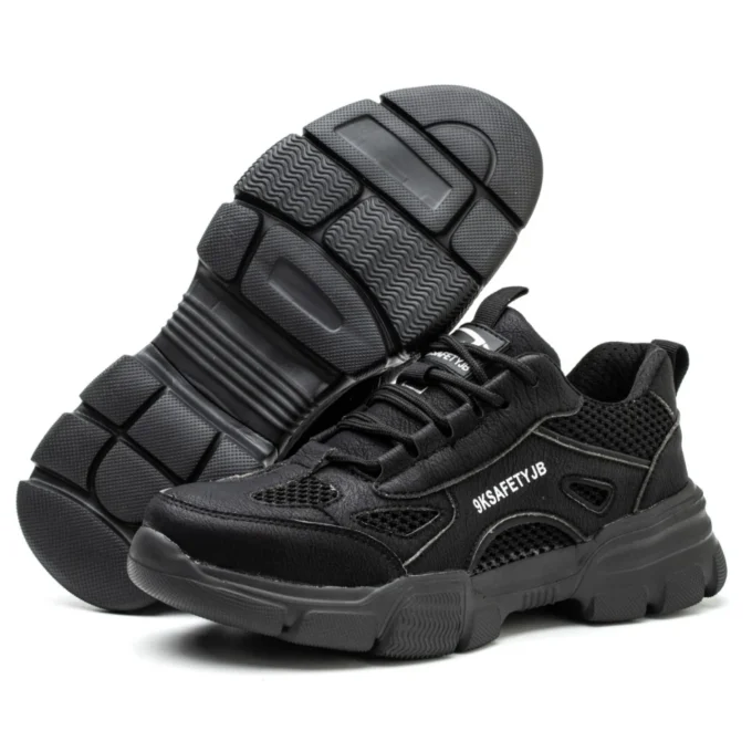 Bastion 261 Black Safety Shoes - Image 8